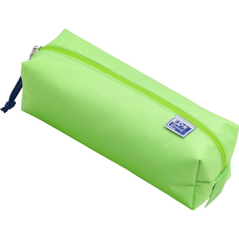Oxford Schlamper-Etui, Polyester, rechteckig, groß, hellgrün-0