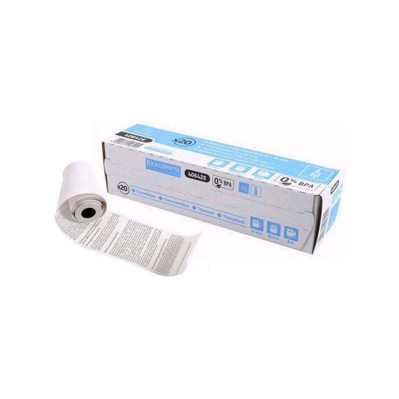 EXACOMPTA Thermorollen für Kassensysteme, 57 mm x 18 m-0