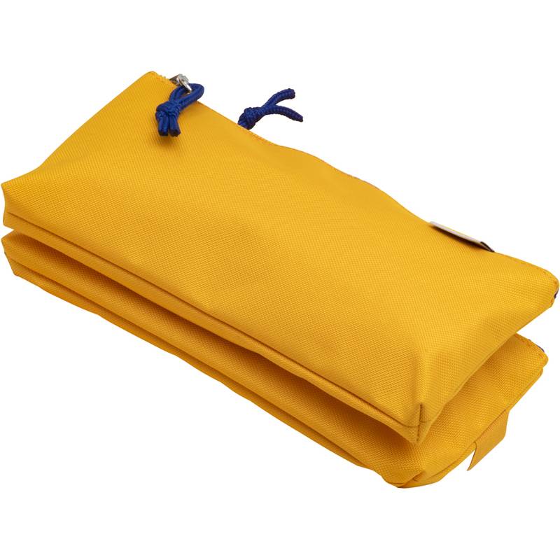 Oxford Doppel-Schlamper-Etui, Polyester, gelb-0