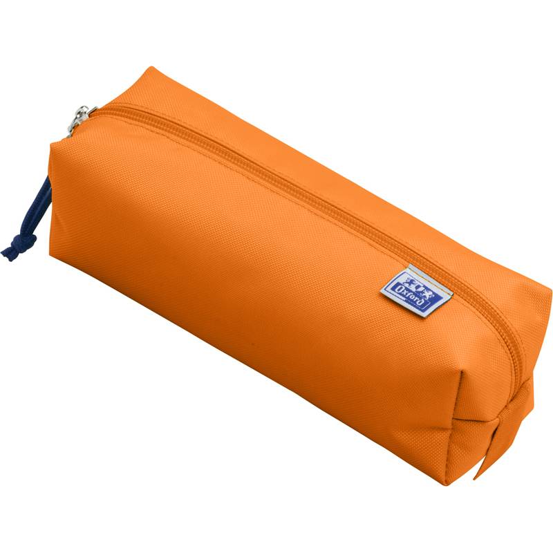 Oxford Schlamper-Etui, Polyester, rechteckig, groß, orange-0