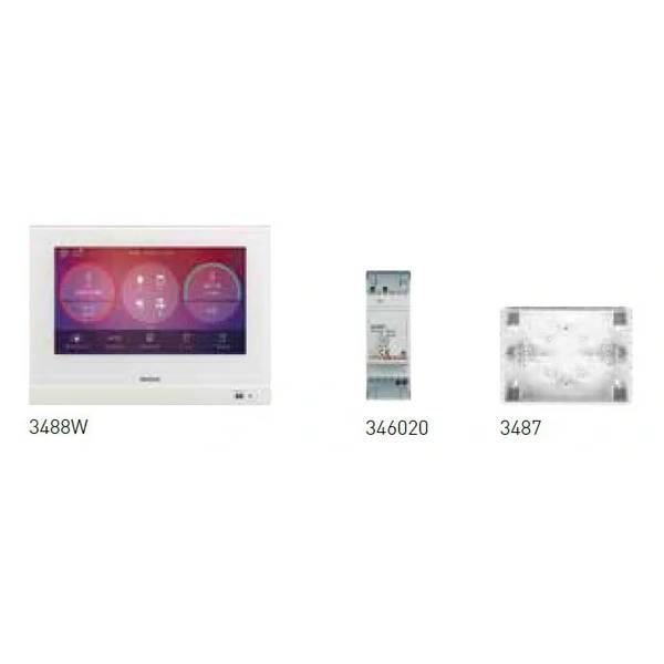 BTICINO HOMETOUCH-Paket MyHOME mit 7"-Touchscreen, WLAN, weiß, 1 Stk.