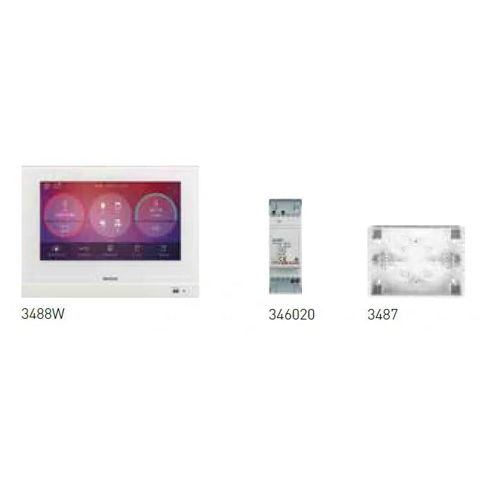BTICINO HOMETOUCH-Paket MyHOME mit 7"-Touchscreen, WLAN, weiß, 1 Stk.-0