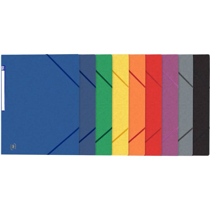 Oxford Eckspannermappe Top File+, DIN A4, farbig sortiert-0