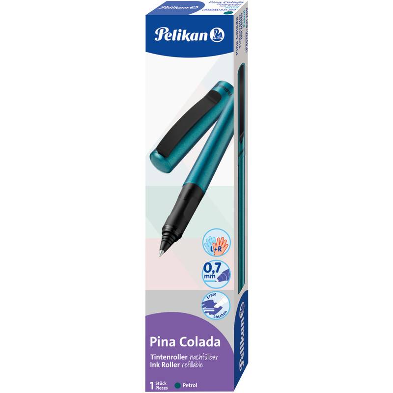 Pelikan Tintenroller Pina Colada, petrol-metallic-0