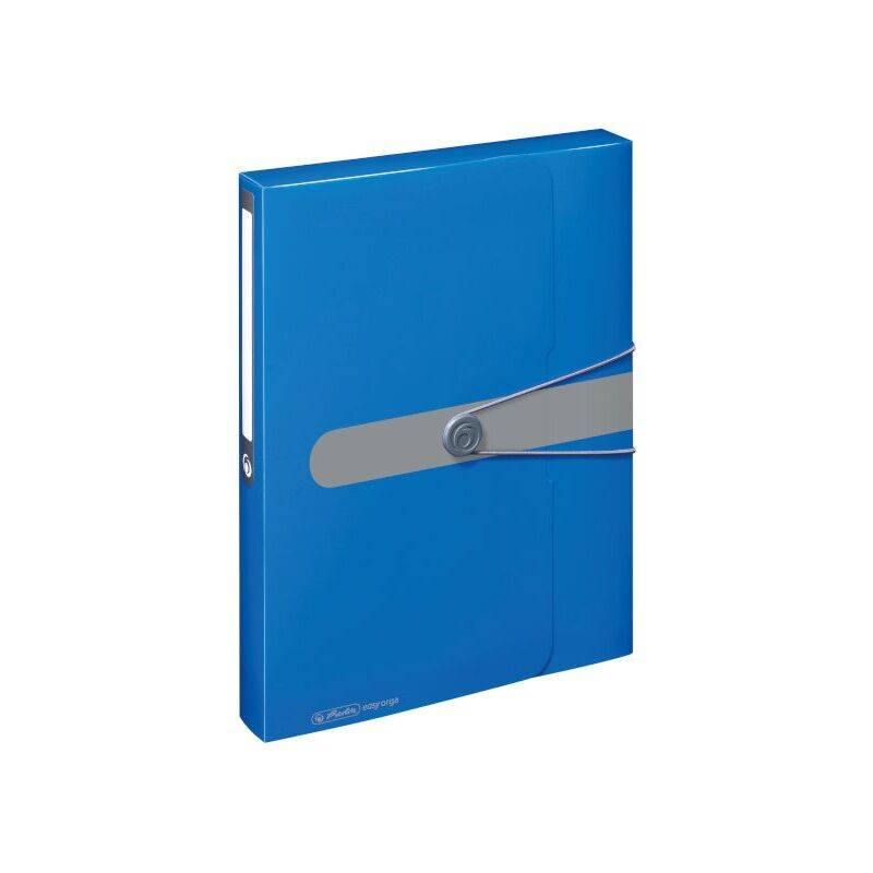 herlitz Sammelbox easy orga to go, DIN A4, blau opak
