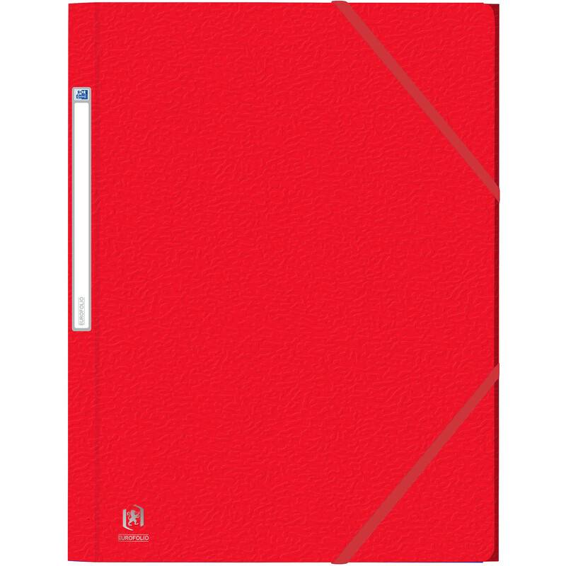 Oxford Eckspannermappe EUROFOLIO+, DIN A4, rot-0