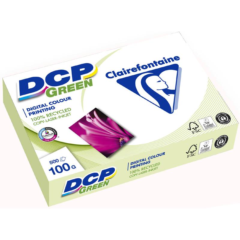 Clairefontaine Multifunktionspapier DCP GREEN, A4, 100 g/qm