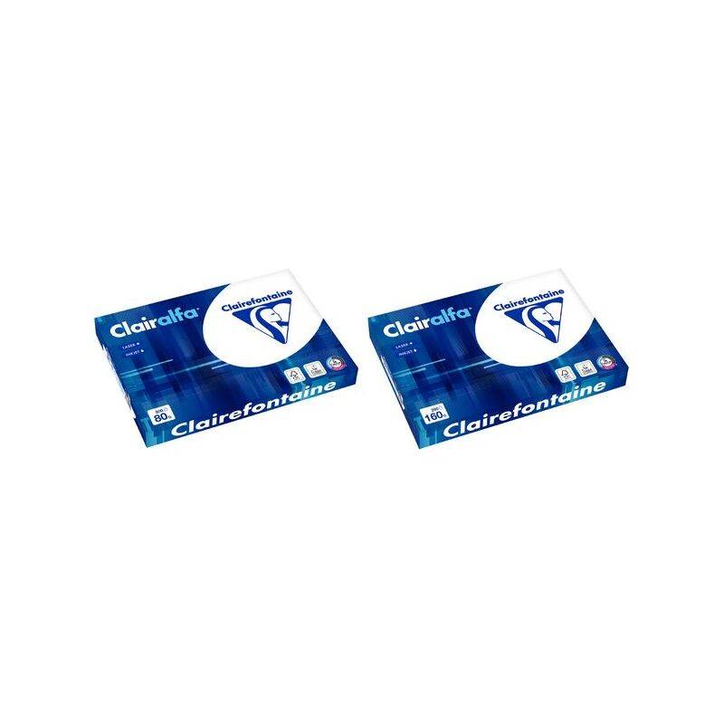 Exacompta Kopierpapier Clairalfa DIN A3 120 g/qm 250 Blatt - Normal/Kopierpapier-0