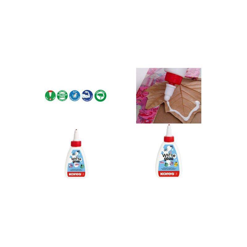 Kores Bastelkleber "whiteGLUE", lösungsmittelfrei, 60 ml-0