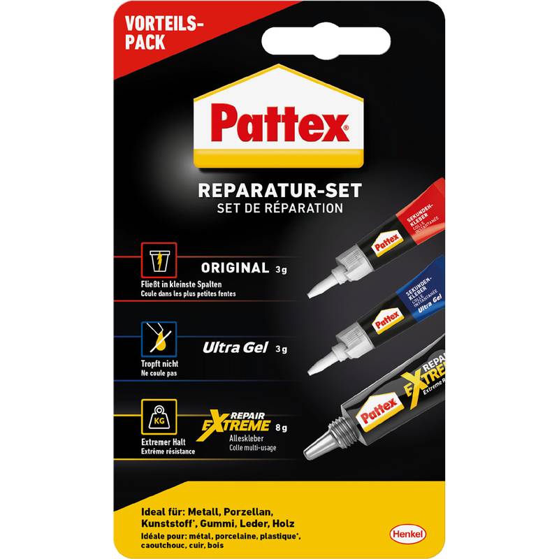 Pattex Reparatur-Set, 3-teilig-0