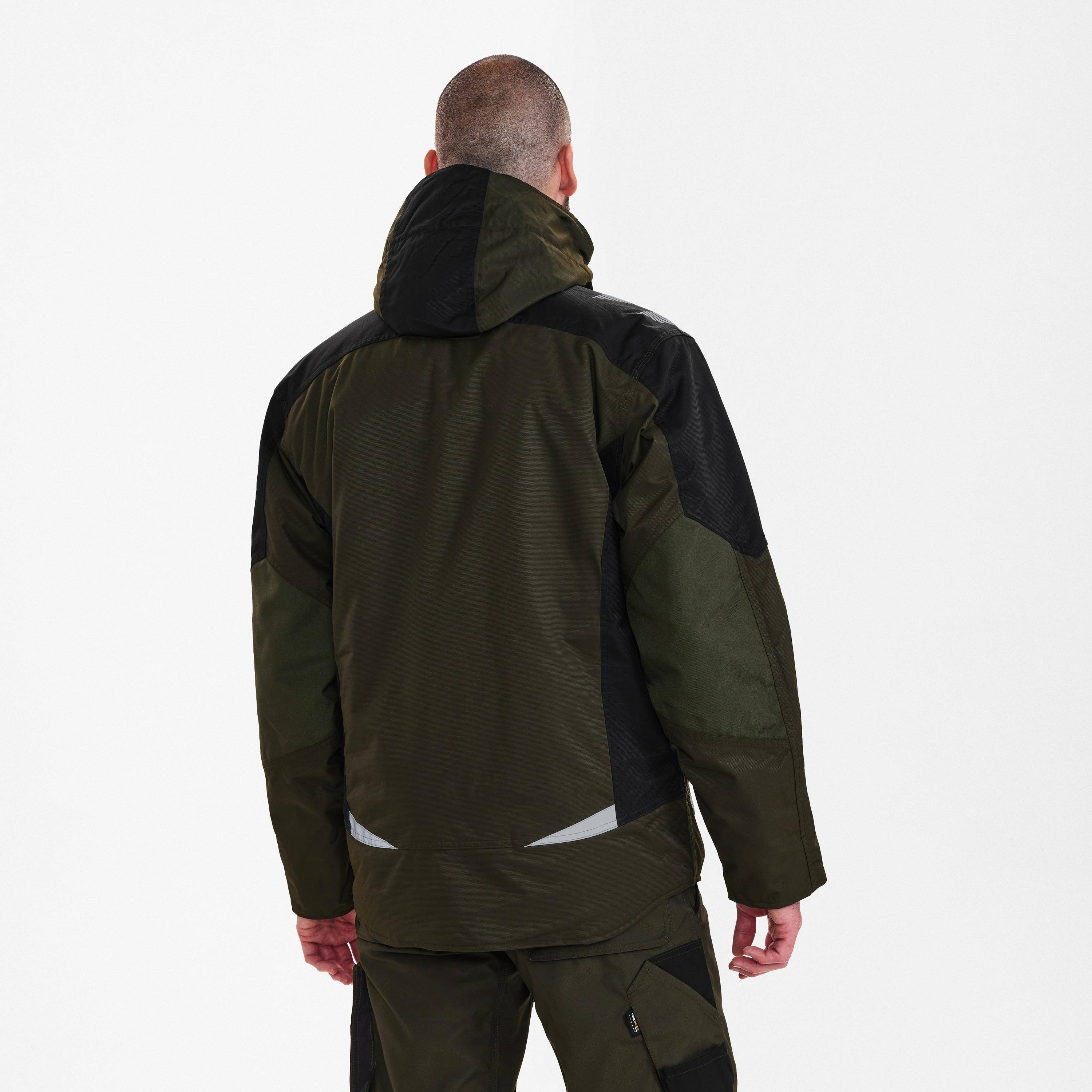 F. Engel Galaxy Winterjacke Forest Green/Schwarz, Gr. 5XL-1