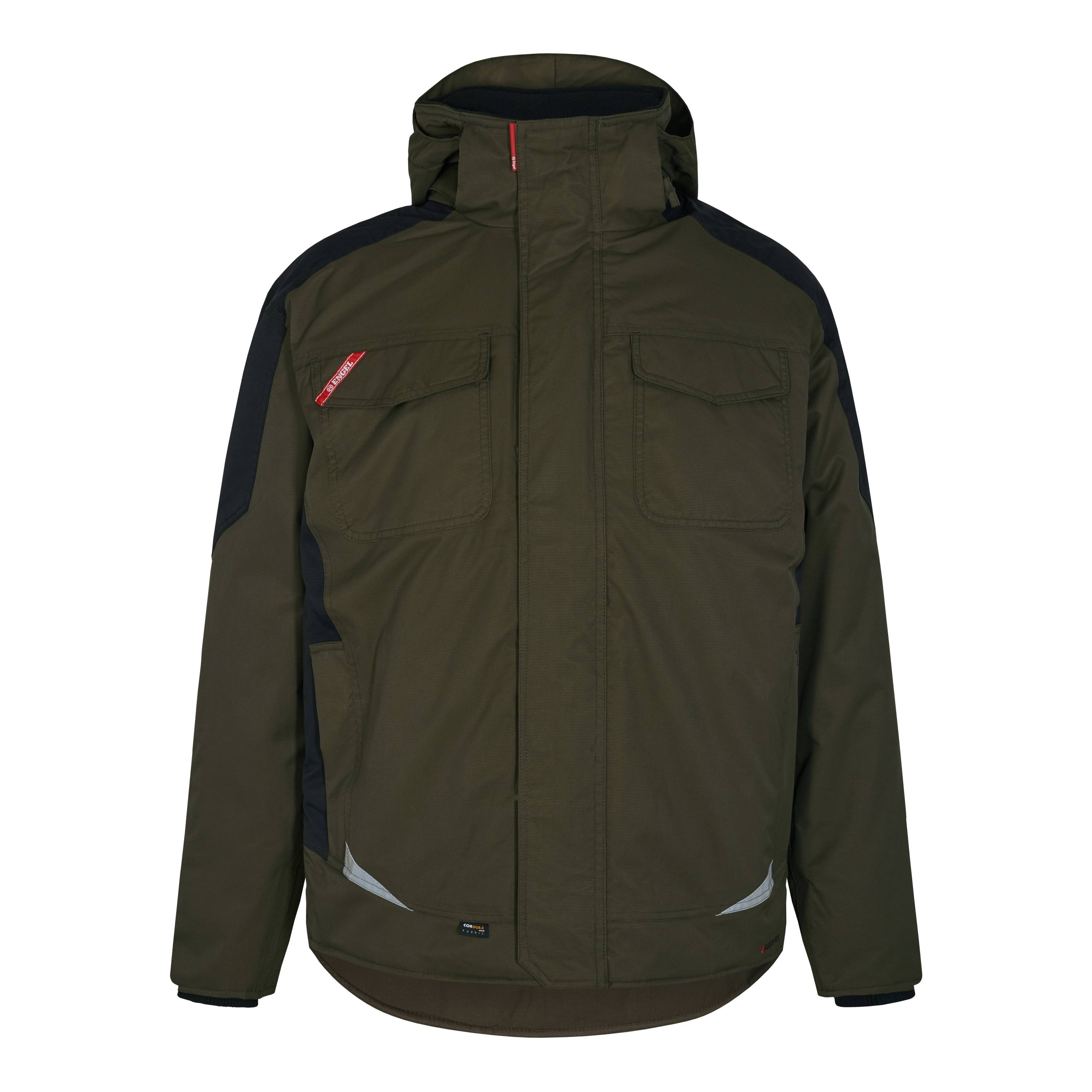 F. Engel Galaxy Winterjacke Forest Green/Schwarz, Gr. L