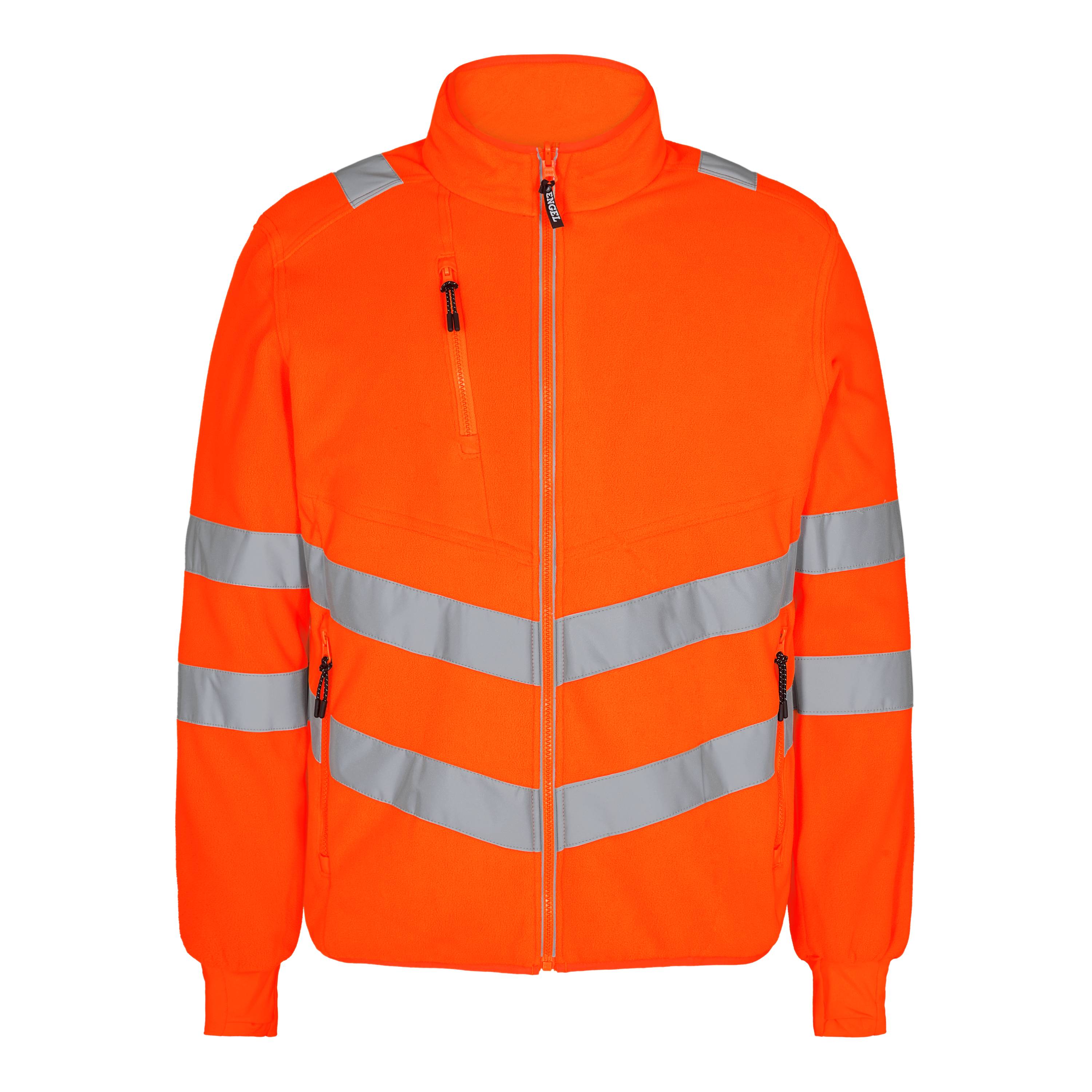ENGEL Warnschutz Fleecejacke Safety 1192-236-10 Gr. S orange-1