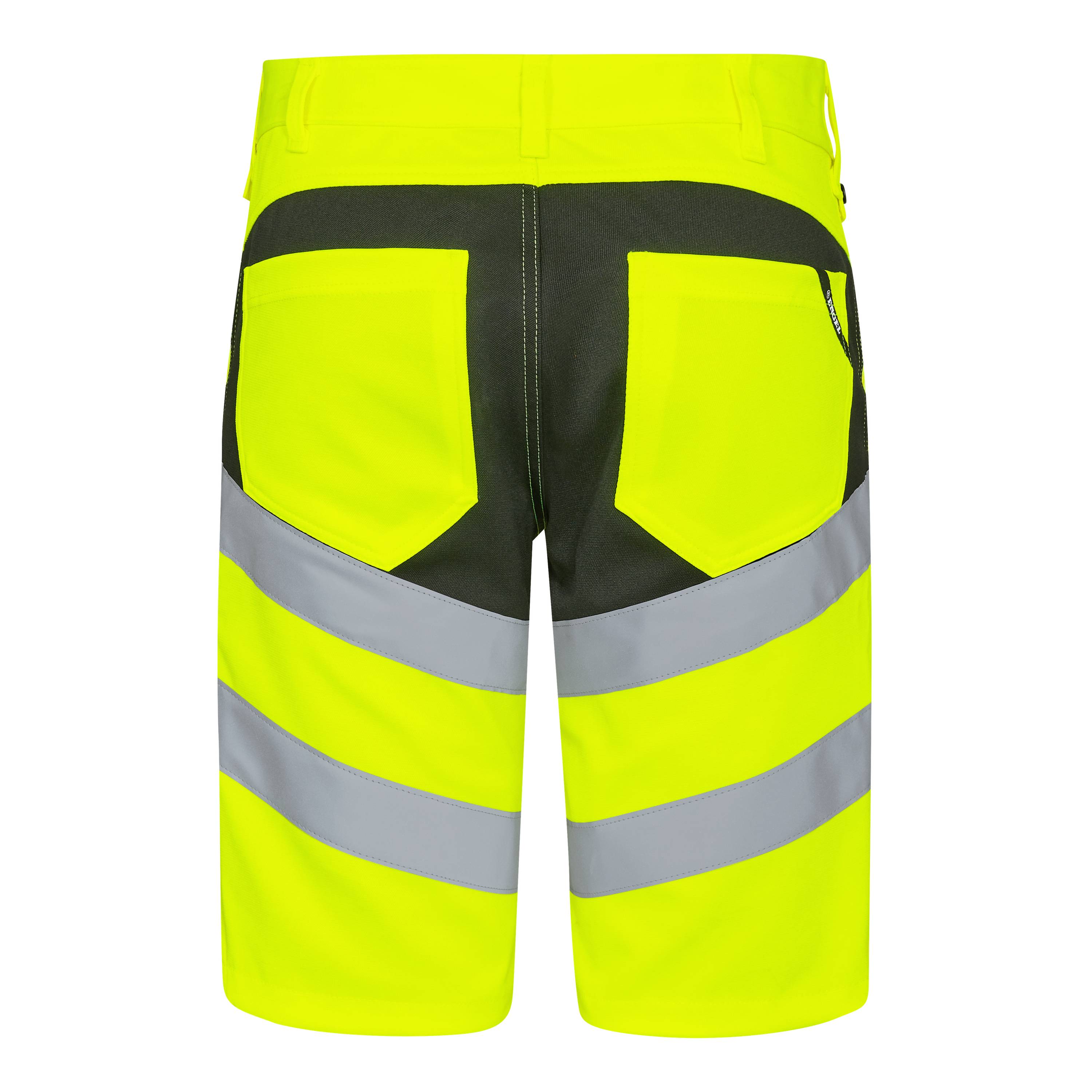 F. Engel Safety Arbeitsshorts mit 2-Wege-Stretch Gelb/Schwarz, Gr. 48-3