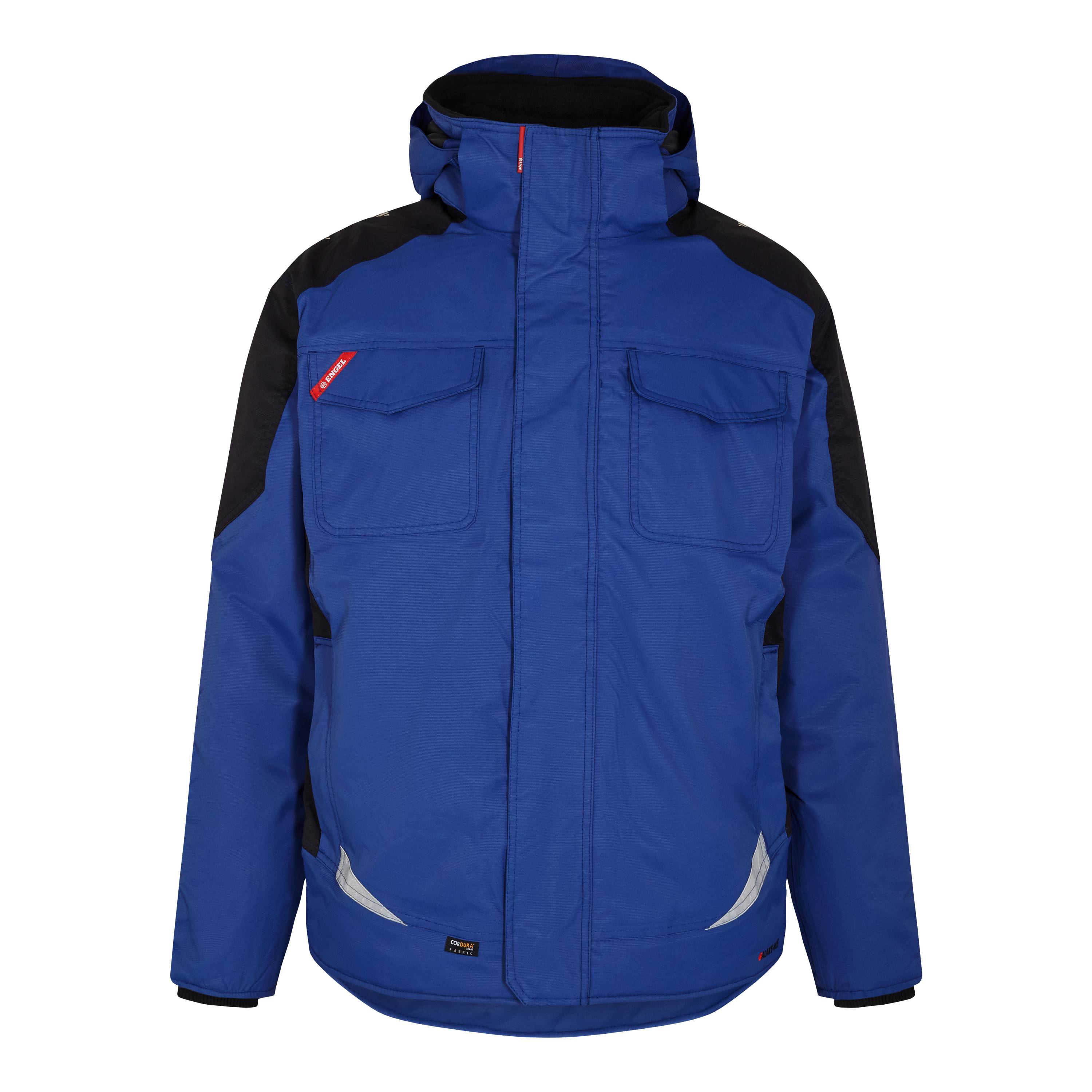 F. Engel Galaxy Winterjacke Surfer Blue/Schwarz, Gr. L