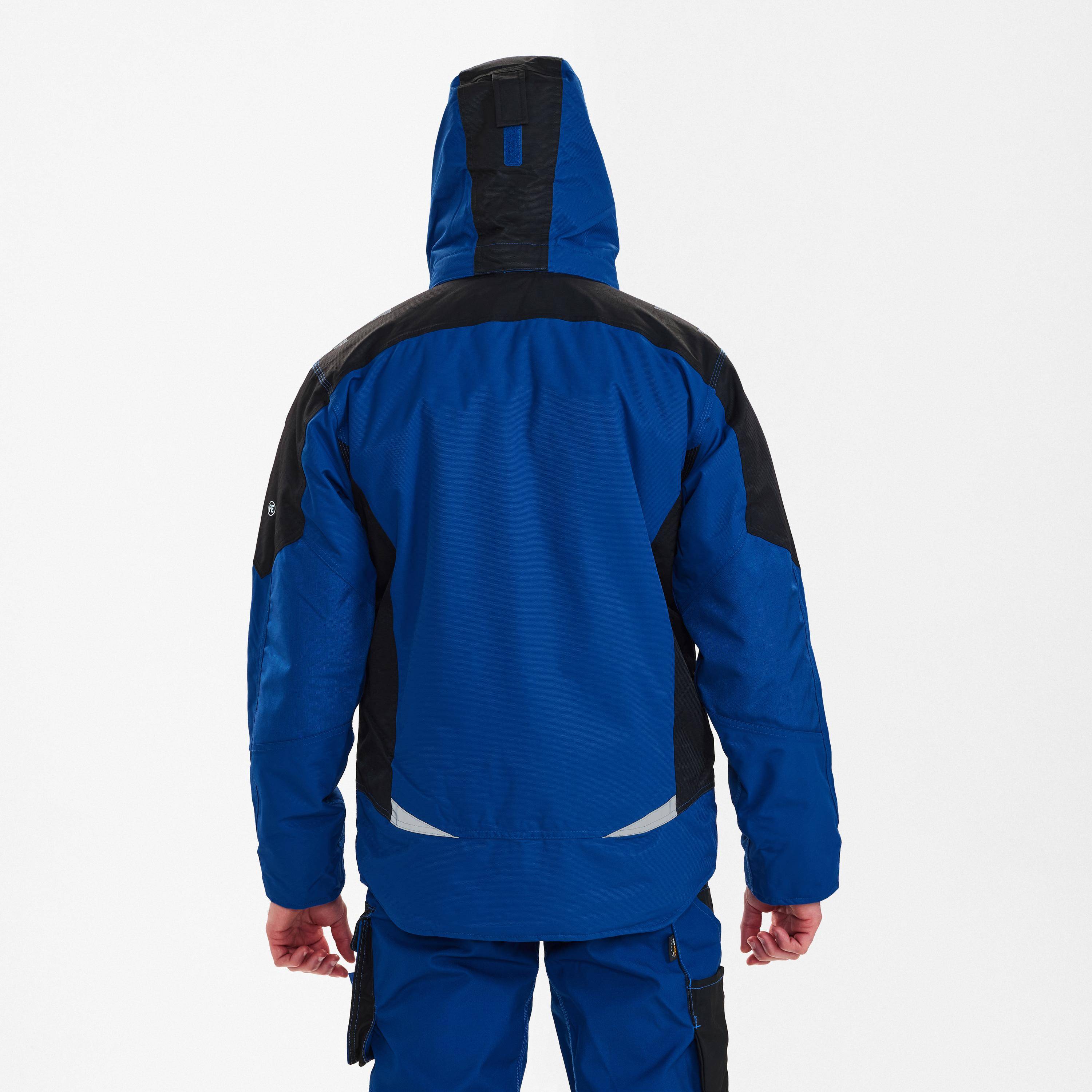 F. Engel Galaxy Winterjacke Surfer Blue/Schwarz, Gr. L-3