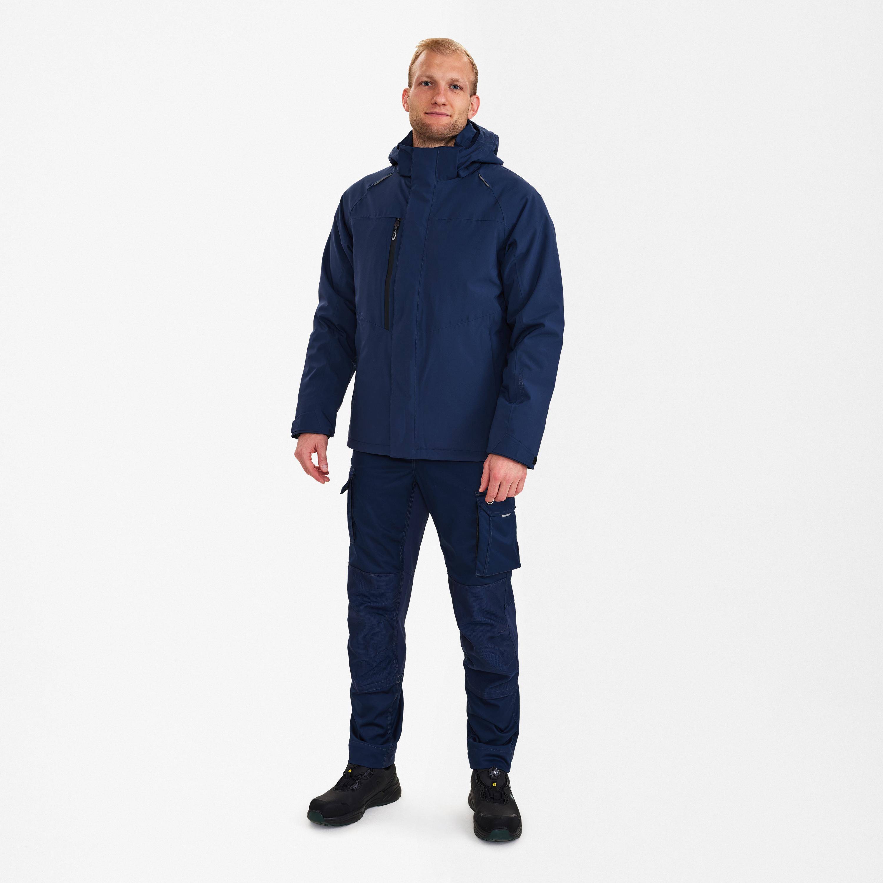 F. Engel X-treme Winterjacke Blue Ink, Gr. 5XL
