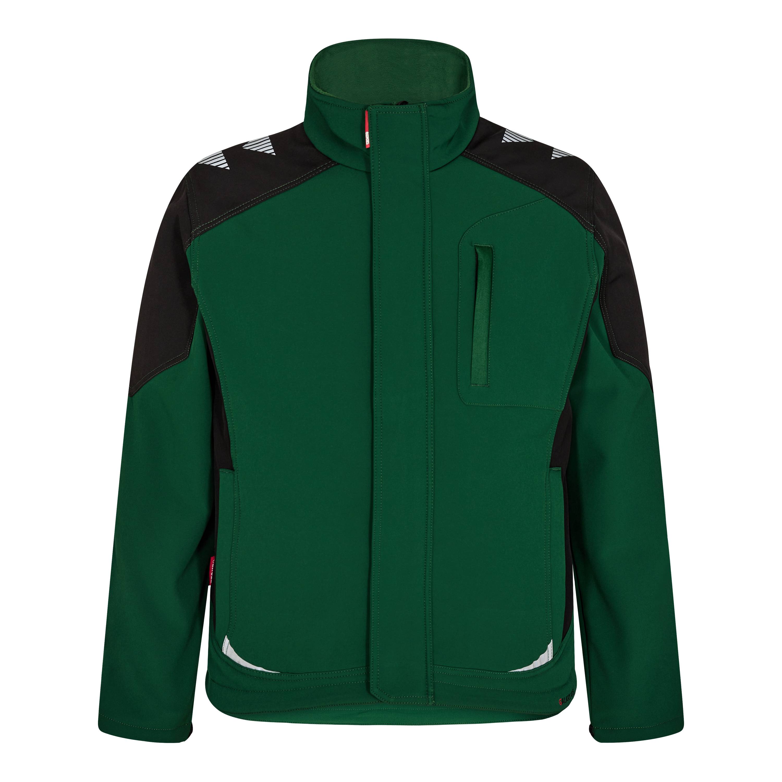 F. Engel Galaxy Softshelljacke Grün/Schwarz, Gr. M-1