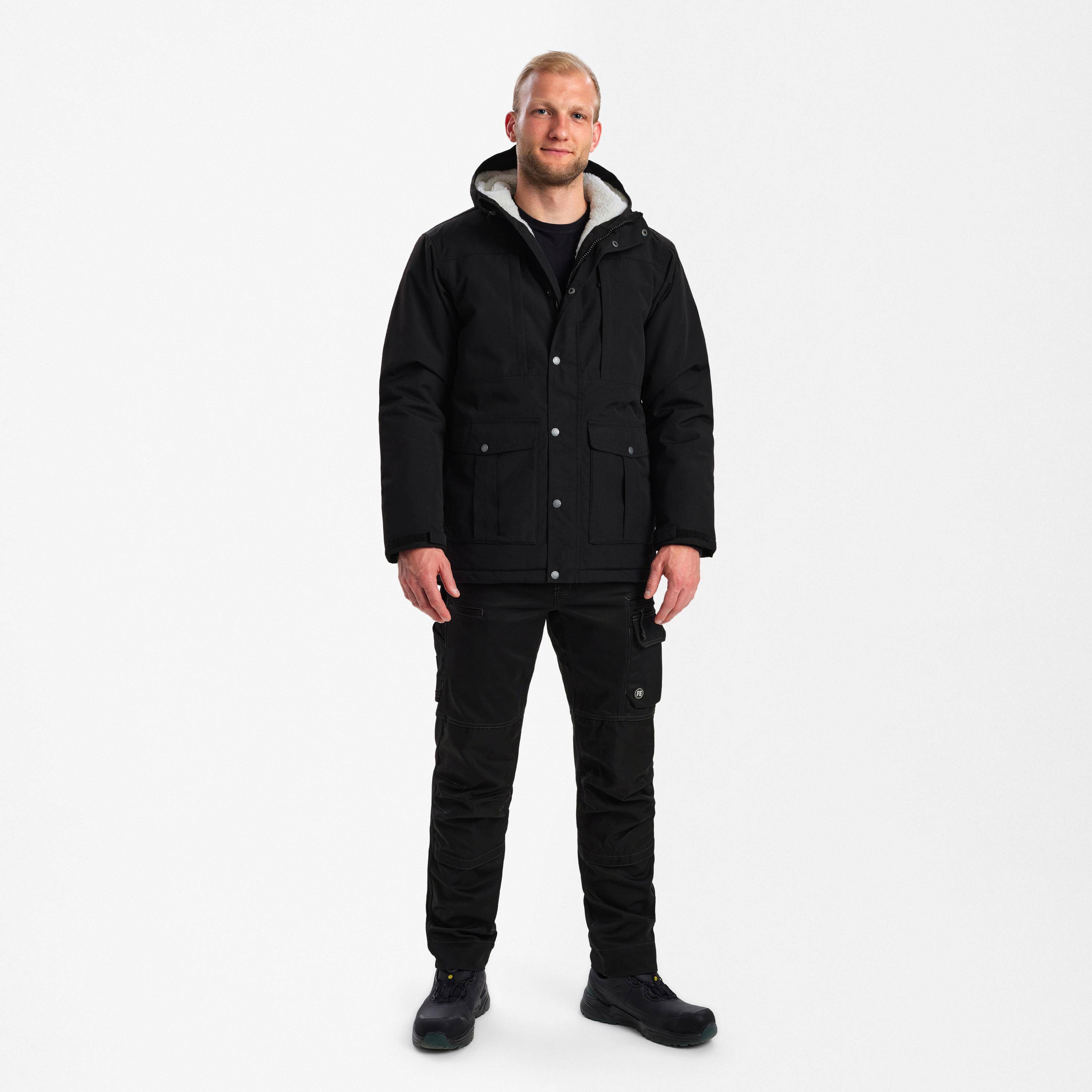 F. Engel Extend Winterjacke Schwarz, Gr. 3XL