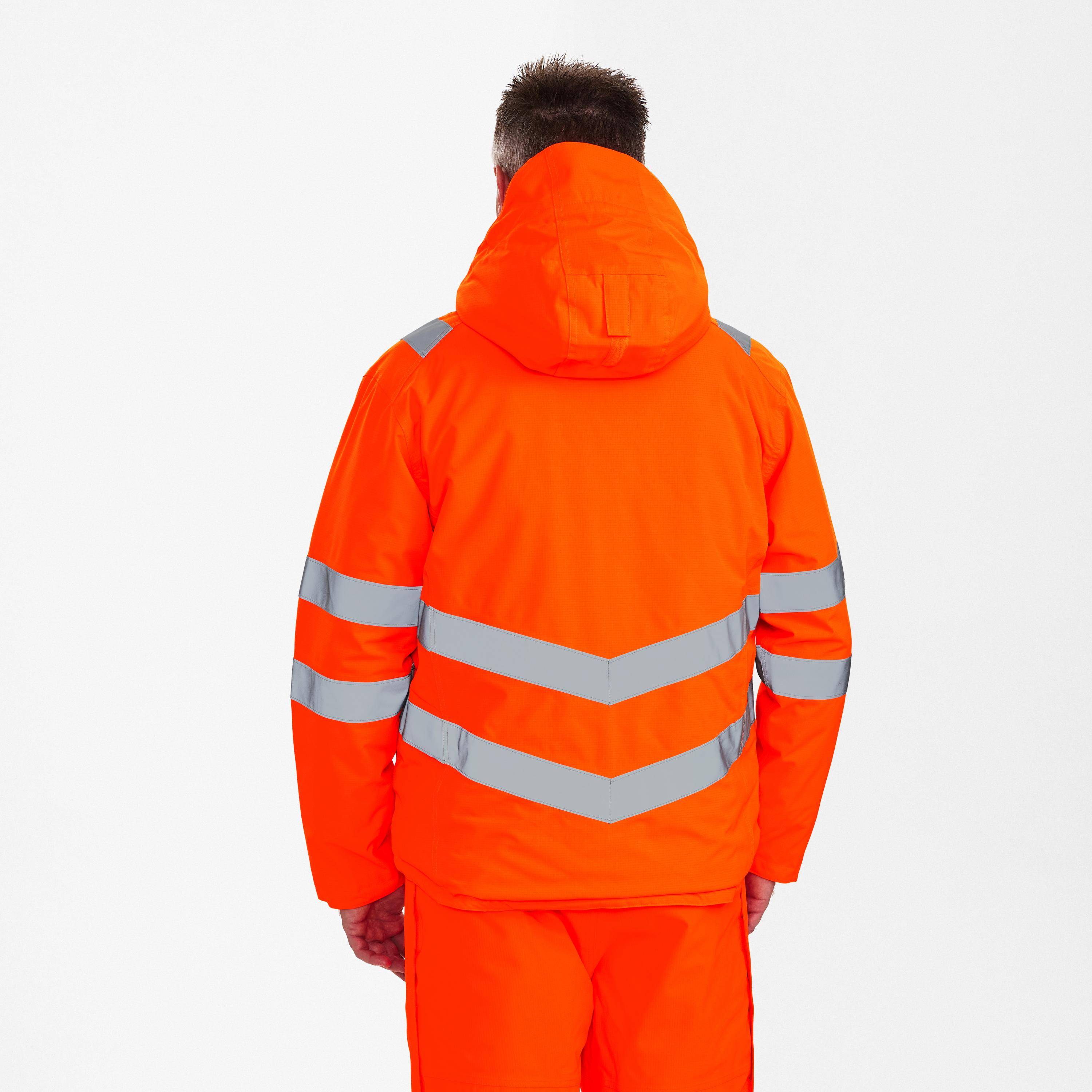 Safety Winterjacke, Orange, Gr. 2XL-2