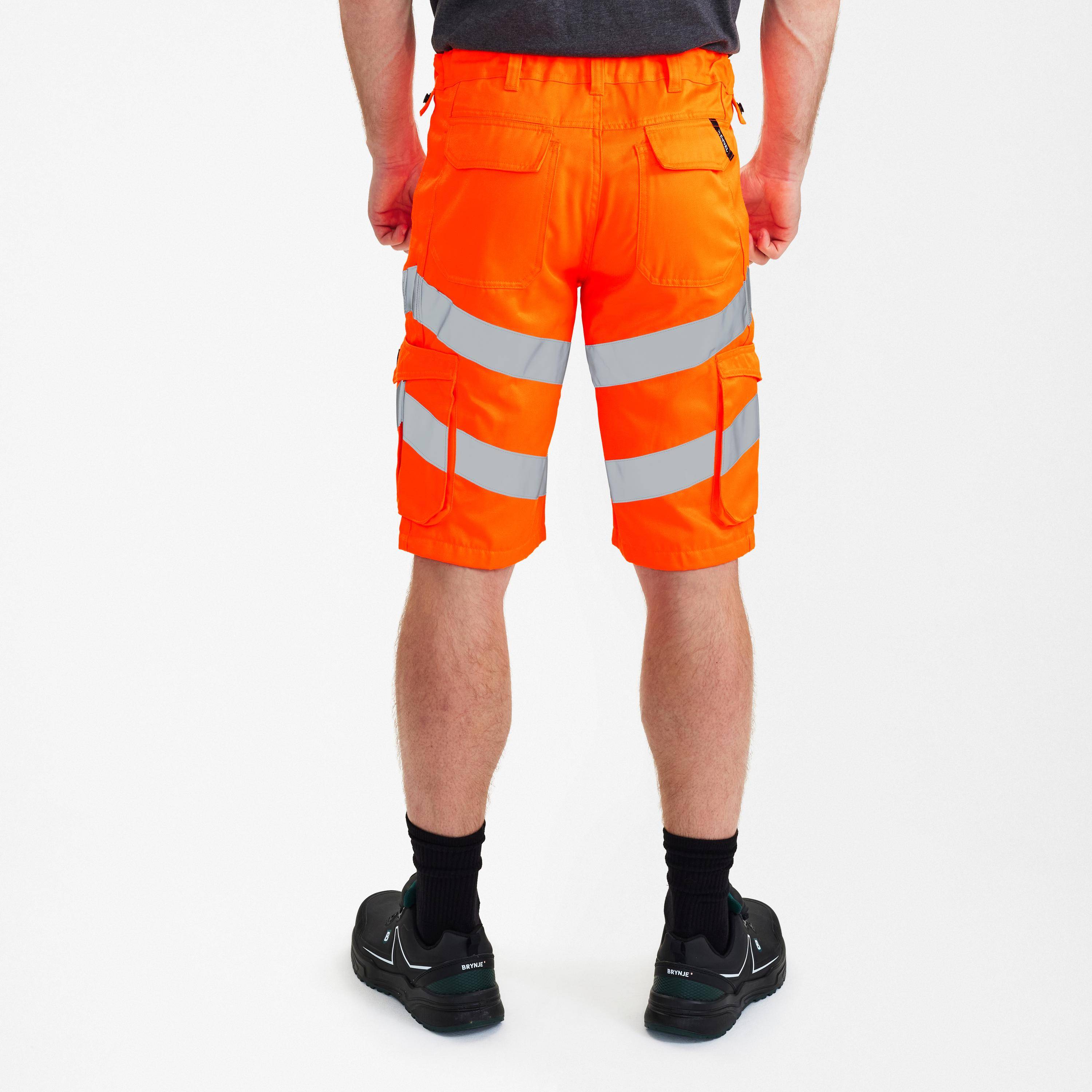 F. Engel Safety Light Arbeitsshorts Hi-vis Orange, Gr. 42-2