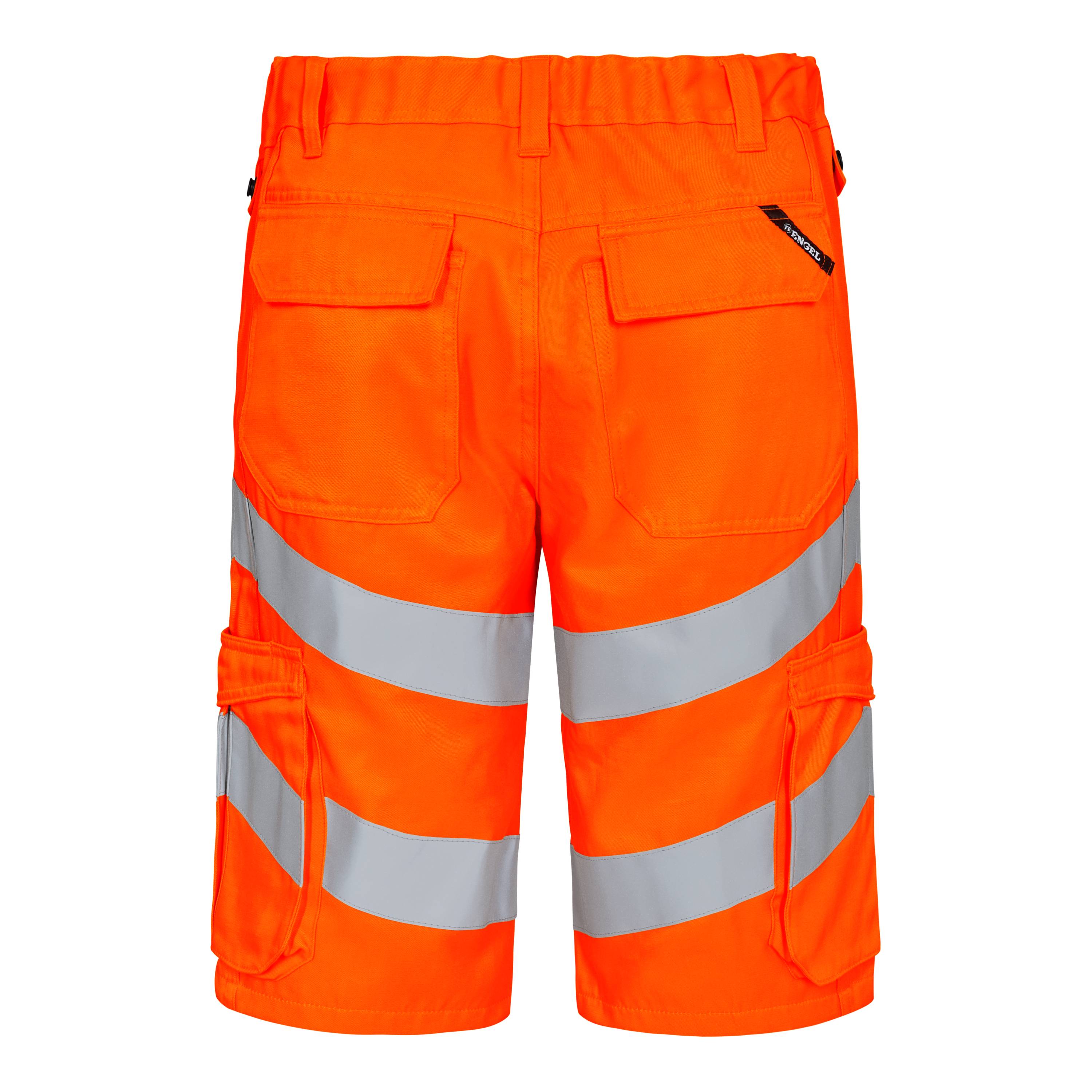 F. Engel Safety Light Arbeitsshorts Hi-vis Orange, Gr. 42-3