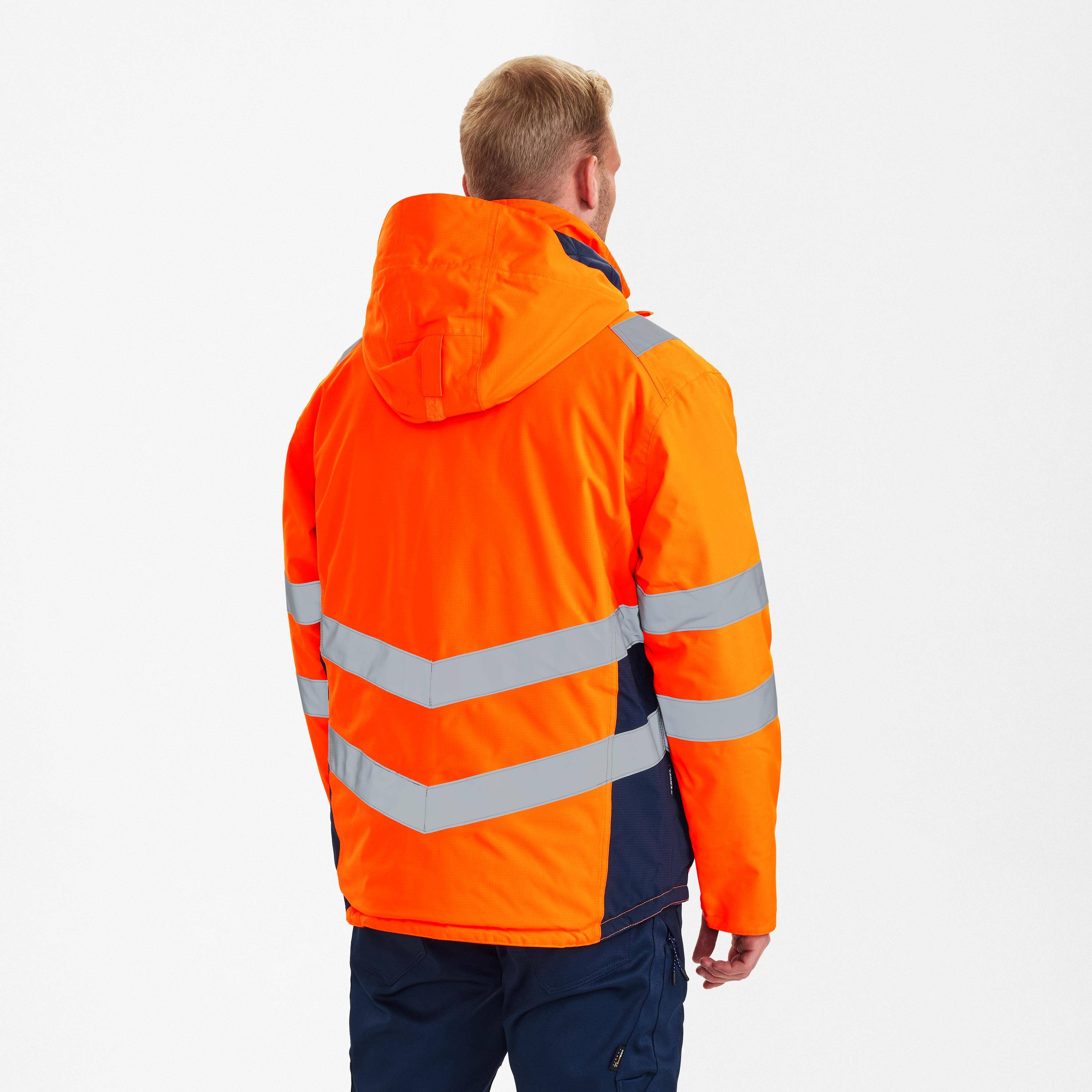 Safety Winterjacke, Orange/Blue ink, Gr. 6XL-2