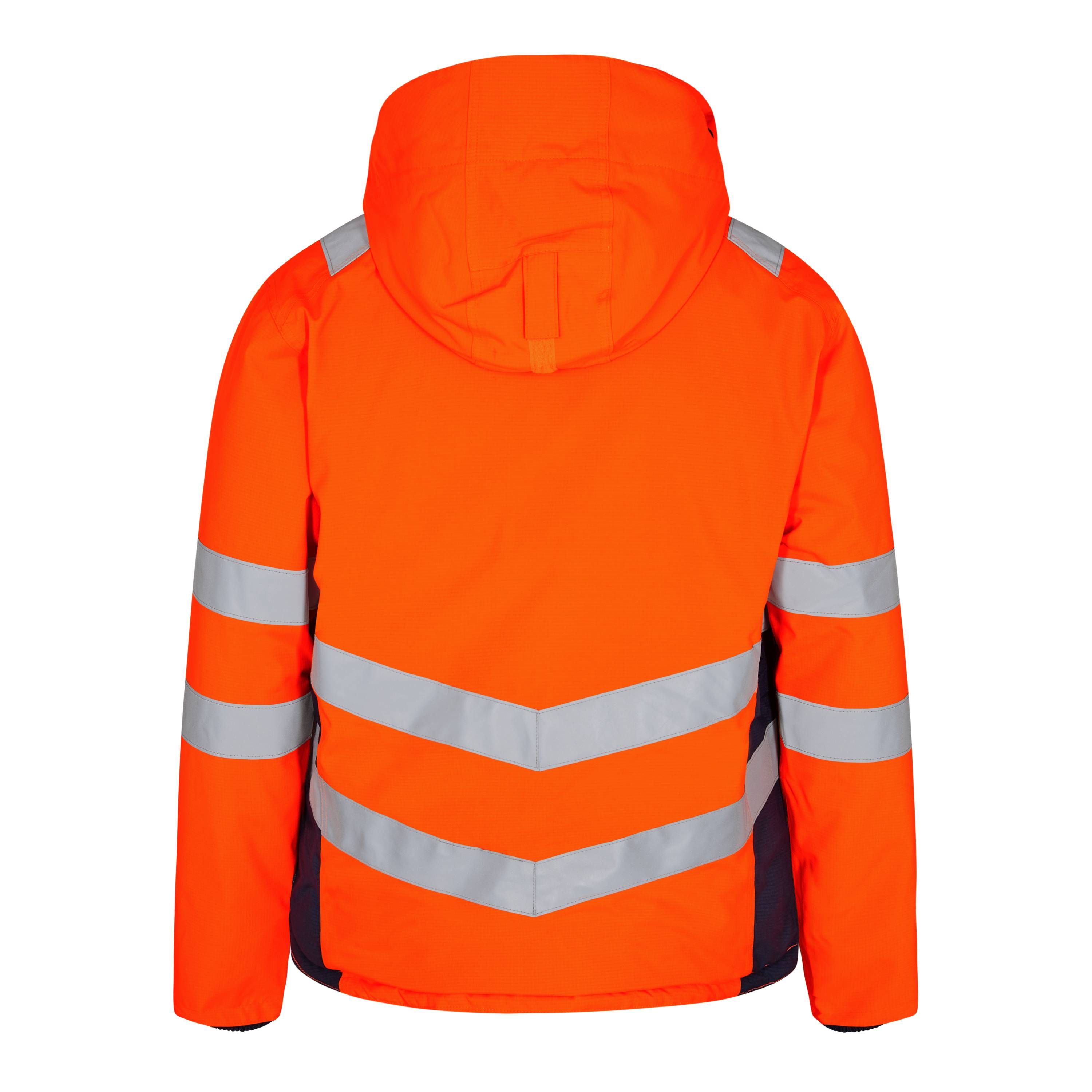 Safety Winterjacke, Orange/Blue ink, Gr. 6XL-3
