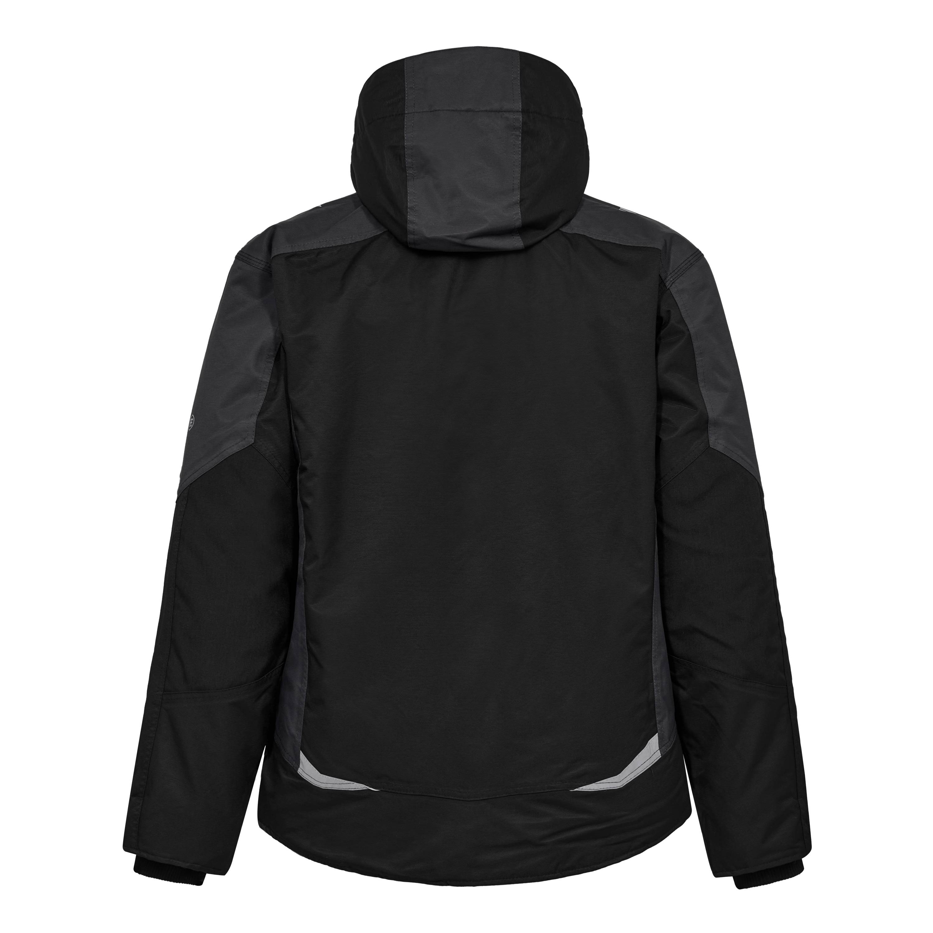 F. Engel Galaxy Winterjacke Schwarz/Anthrazit Grau, Gr. 6XL-3