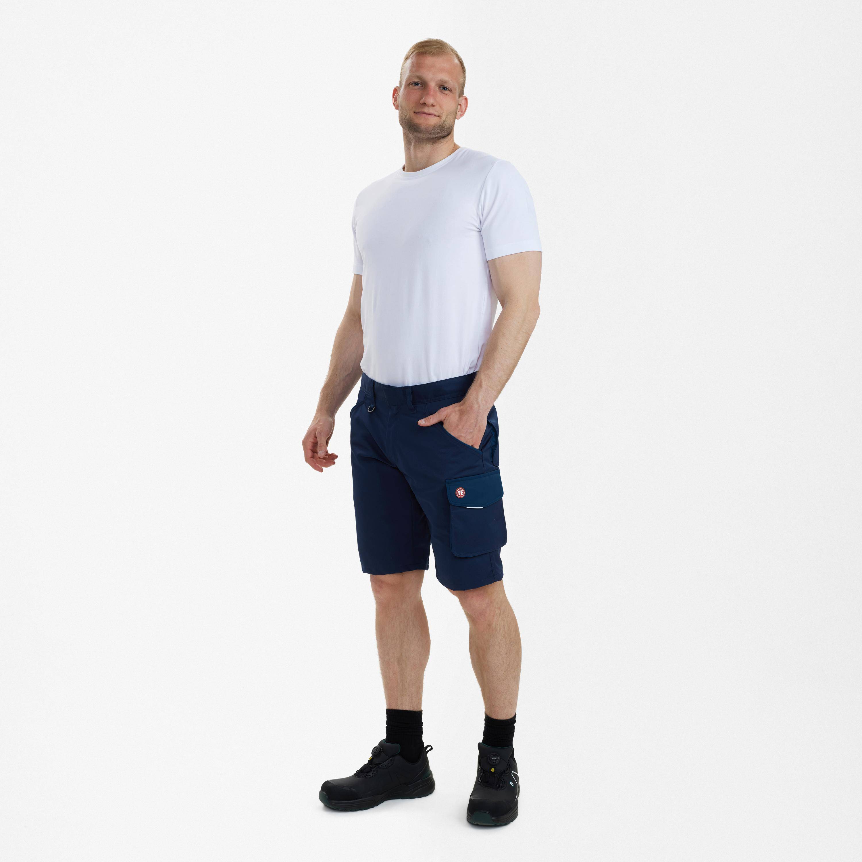F. Engel Galaxy Light Arbeitsshorts Blue Ink/Dark Petrol, Gr. 54-1