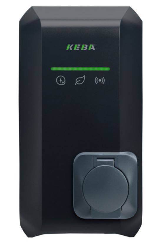 1St. Keba Wallbox KC-P40-16EU0-S0S3AM0 P40 11kW-3phase socket BLE-WLAN RFID MID-0