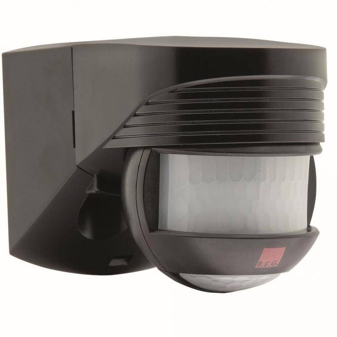 BEG Bewegungsmelder LC140°, schwarz 91021-0