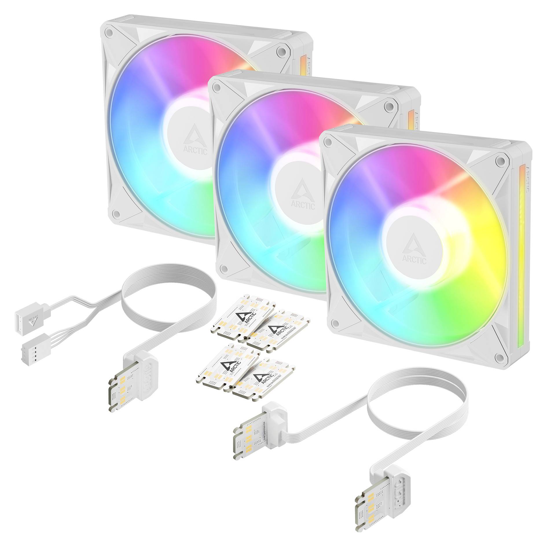 Arctic BioniX P14 A-RGB white 3 pack retail-0