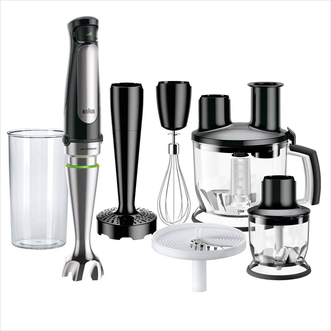 Braun MQ 7087X 1,2 l Pürierstab 1000 W Schwarz, Edelstahl-0