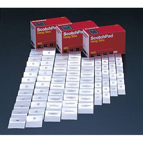 3M ScotchPad Hang-Tabs 1076, Rundloch, 50,8 x 50,8 mm-1