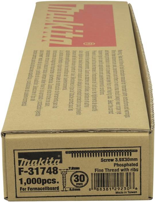 Schnellbauschraube F-31748 D.3,9mm L.30mm Faser Makita-1