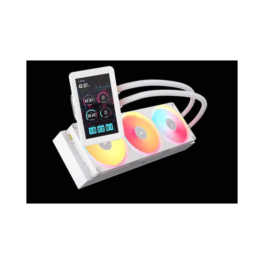 Corsair ICUE LINK TITAN II 360 RX RGB BLANC Titan Weiß-0
