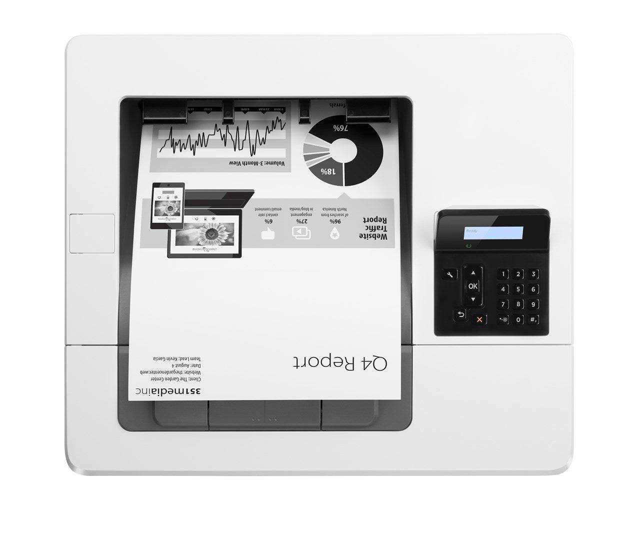 HP - Laserjet Pro M501Dn Print-4