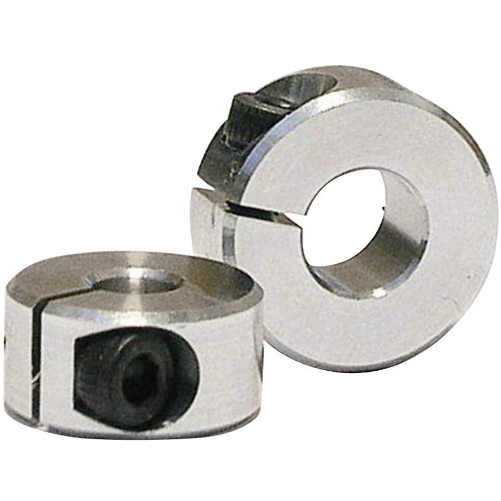 Aluminium klemring Dikte: 6 mm · Klemschroef M 2,5 · RoHS-conform.
