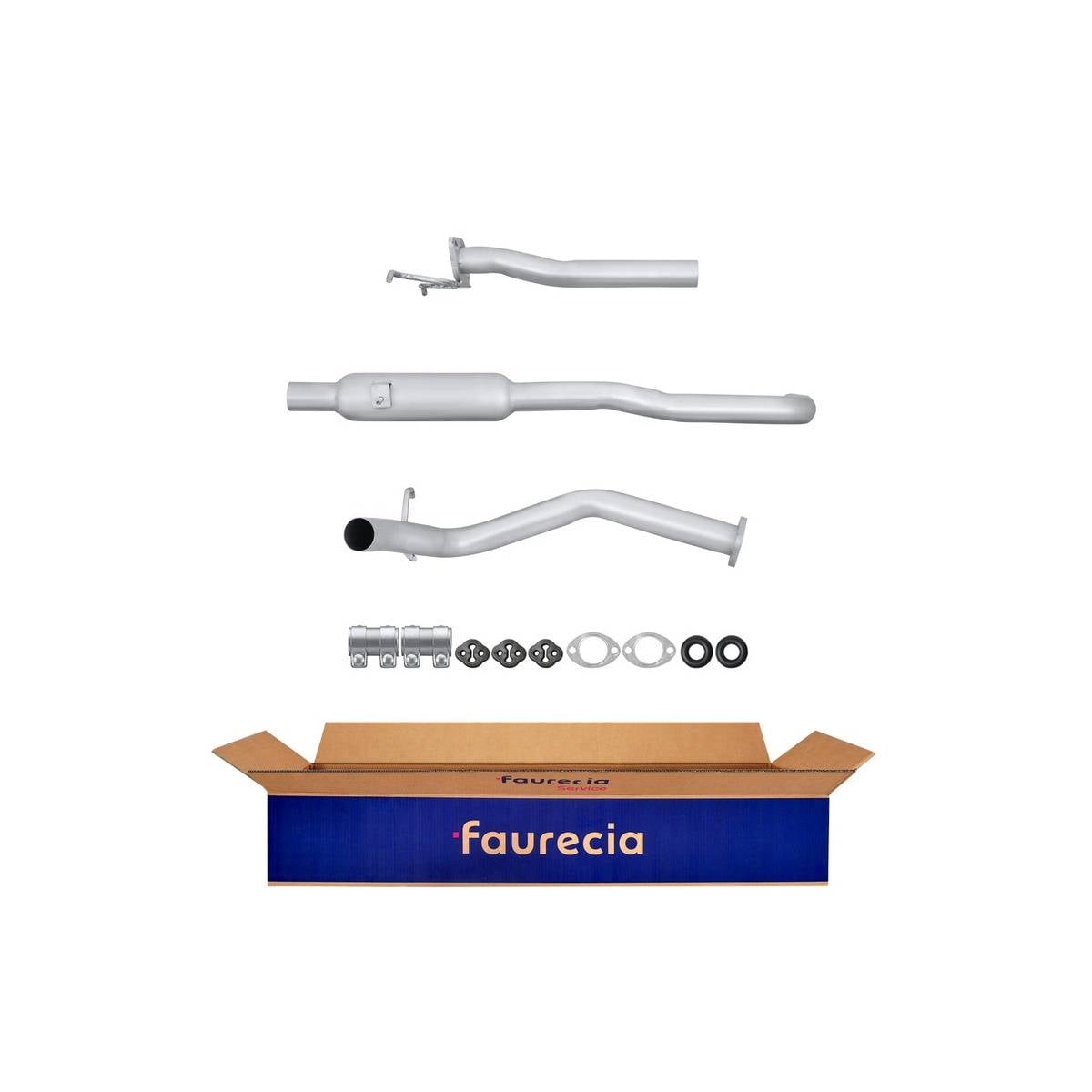 Mittelschalldämpfer FAURECIA Aftermarket-Expertise für KIA PRIDE-0