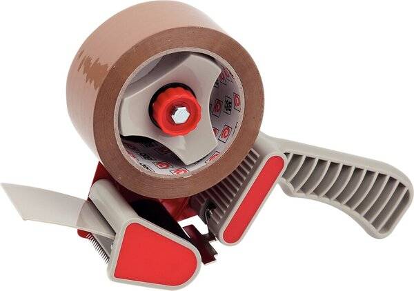 Packbandabroller, für Rollen bis 50 mm x 66 m, Metallmesser-0