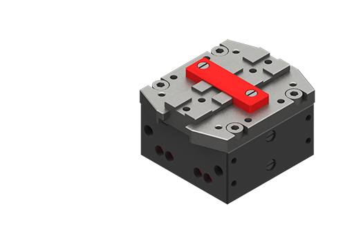 Gimatic MG-0025, Selbstzentrierender, pneumatischer Parallelgreifer, 2/8 bar, M5-0