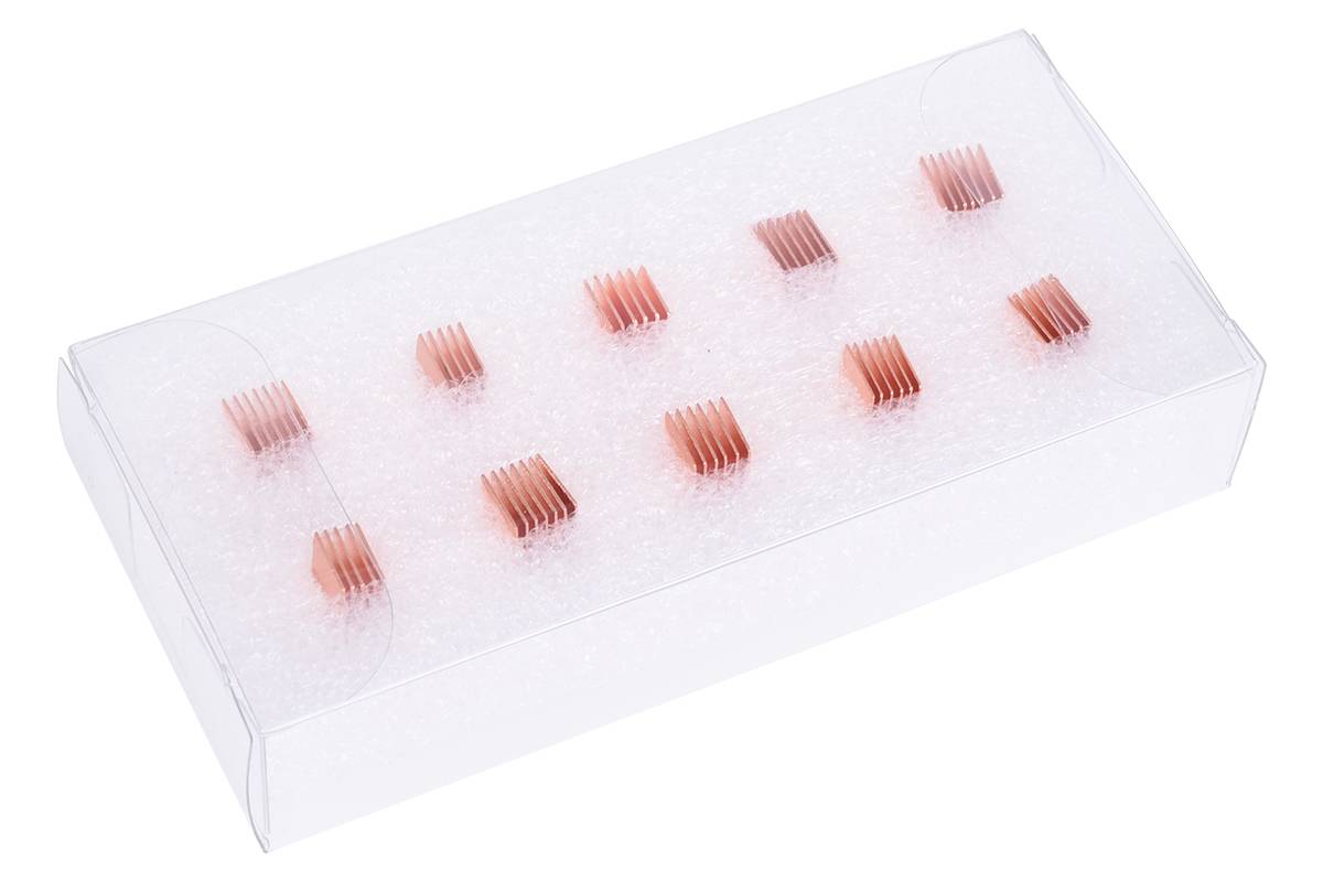 Alphacool 17425, Kühlkörper, Kupfer, Kupfer, 6,5 mm, 6,5 mm, 10 Stück(e)-2