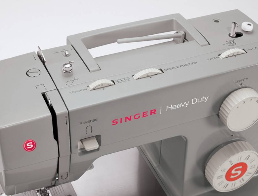 SINGER Heavy Duty, Grau, Automatische Nähmaschine, Sägen, 1 Schritt, Variabel, Variabel-2