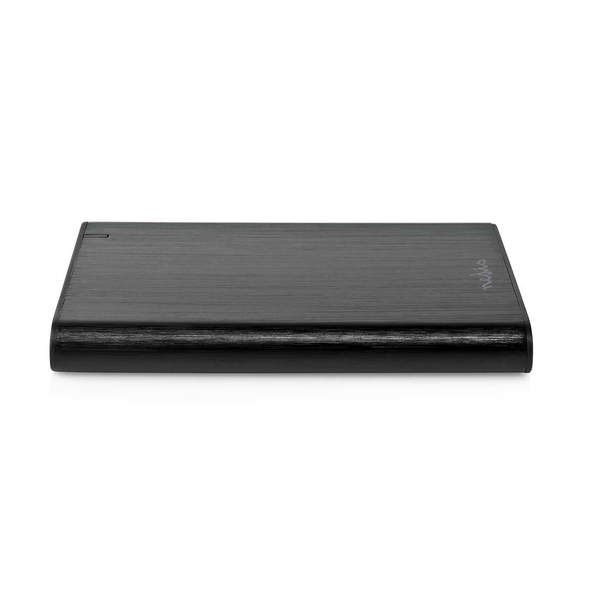 Nedis HDDE25410BK, HDD-Gehäuse, 2.5", SATA, USB Anschluss, Schwarz-2