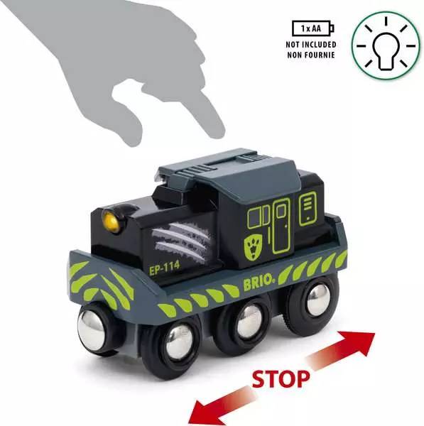 Ravensburger BRIO Dinosaur Battery Train, Zug, 3 Jahr(e), Holz, Mehrfarbig-1