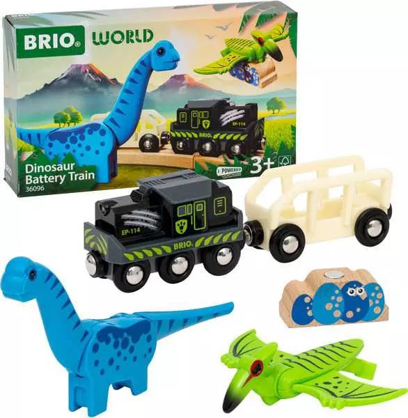 Ravensburger BRIO Dinosaur Battery Train, Zug, 3 Jahr(e), Holz, Mehrfarbig-3