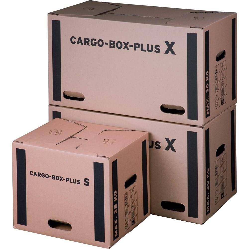 Cargobox PLUS mit sicherem Schmetterlingsboden S - 400 x 320 x 320 mm-0