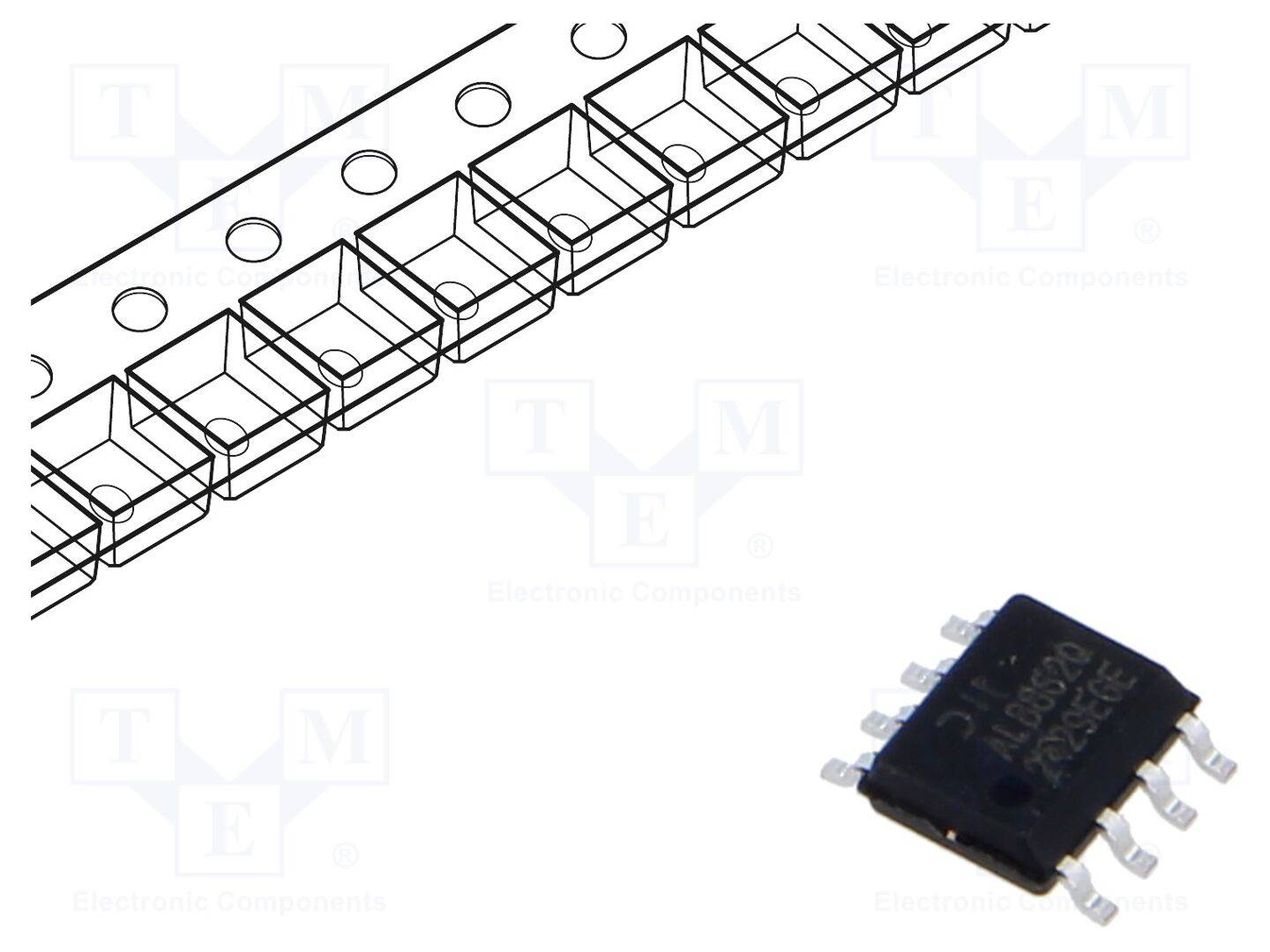 97% Ch: 1 5÷55VDC 1A buck IC: driver SO8-EP LED Steuerung-0