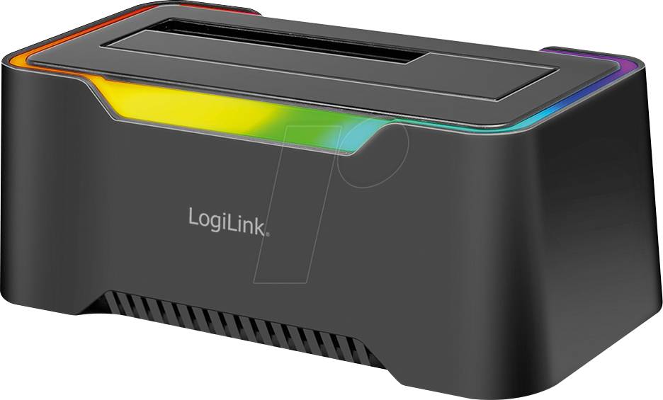 LogiLink HDD Docking Station Quickport USB 3.2 1-Port for 2.5/3.5 SATA-0
